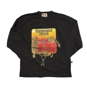 Black Long Sleeve Shanghai‎ Noon T-Shirt Medium